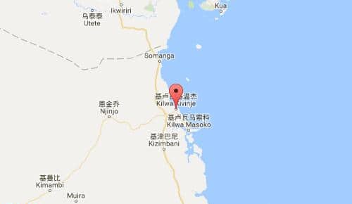 基卢瓦基温杰kilwa kivinje港口